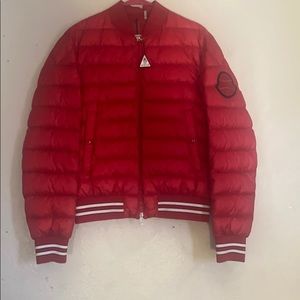 Moncler padded bomber jacket